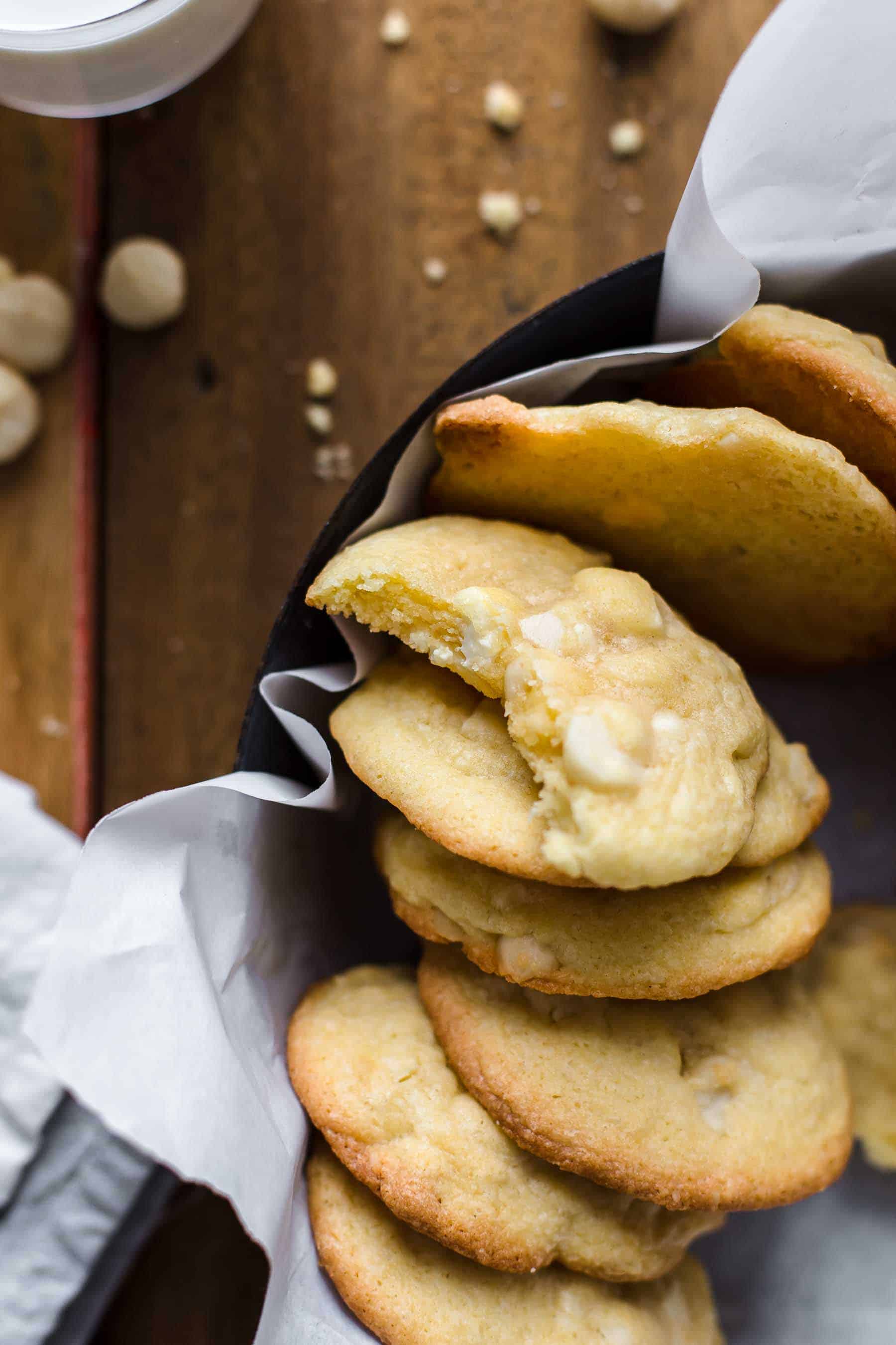 Best White Chocolate Macadamia Cookies | Also The Crumbs Please