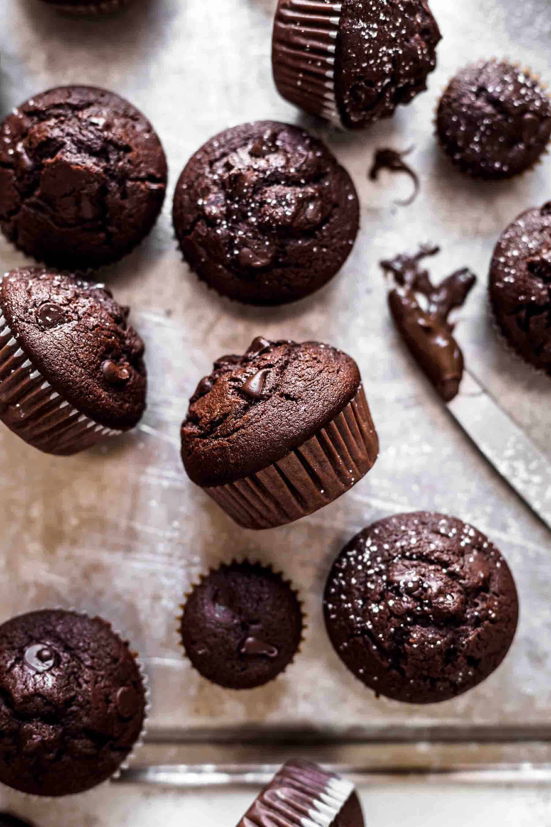 This is the best Double Chocolate Muffins Recipe Best Double Chocolate Muffins Recipe