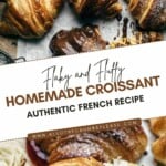 Homemade croissant recipe