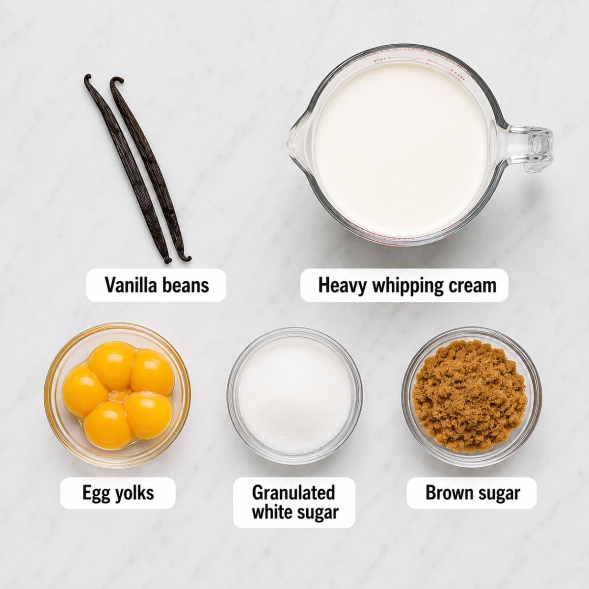 easy homemade creme brulee recipe ingredients