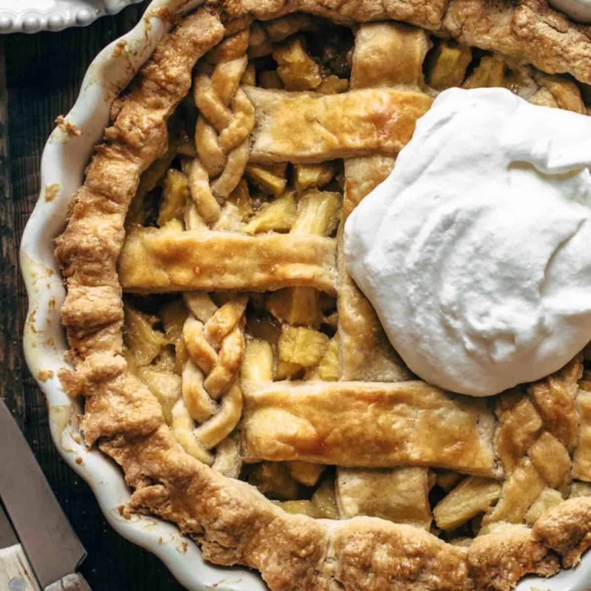fresh pineapple pie from scratch recipe