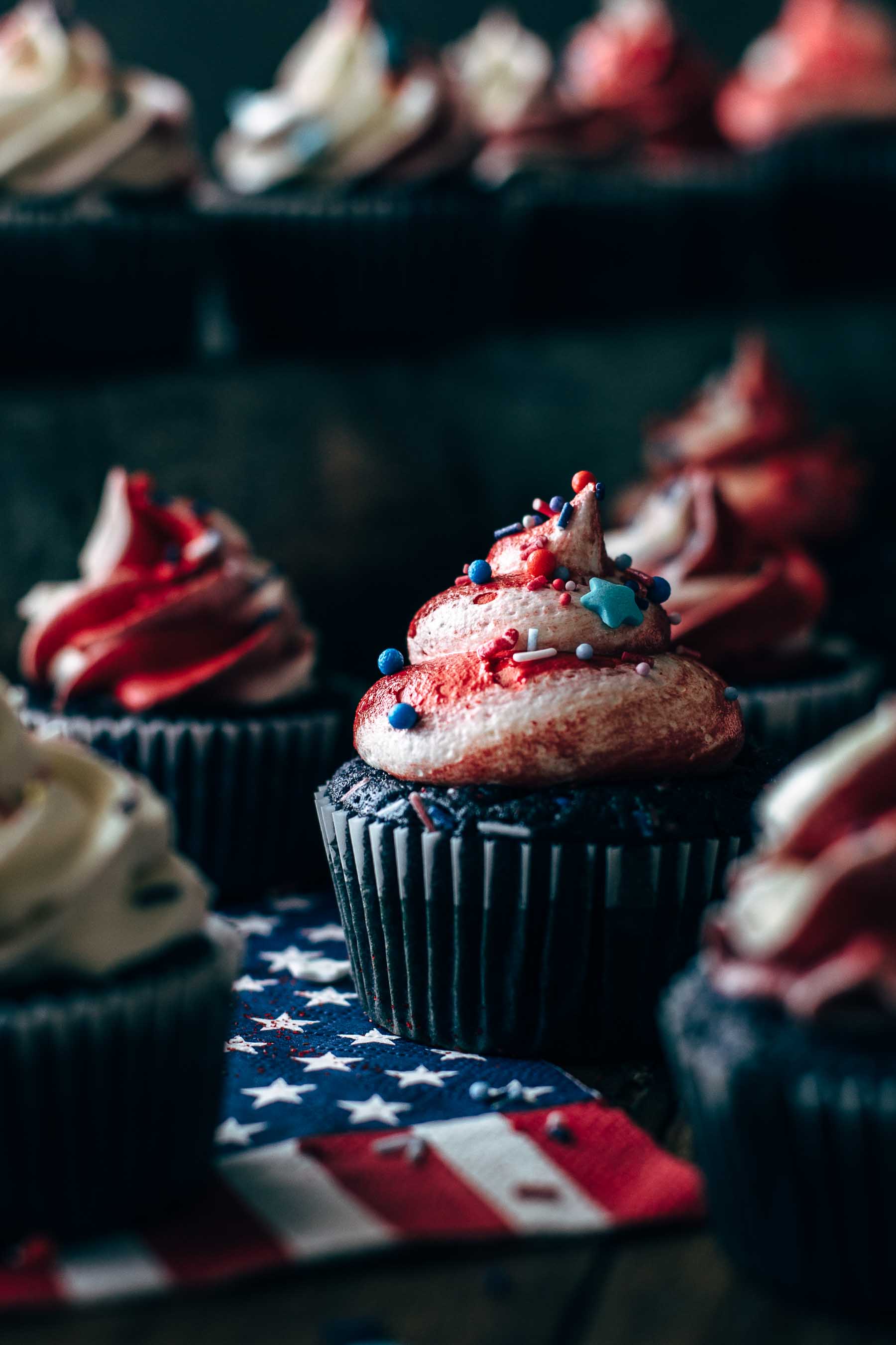 4th of July Cupcakes Recipe