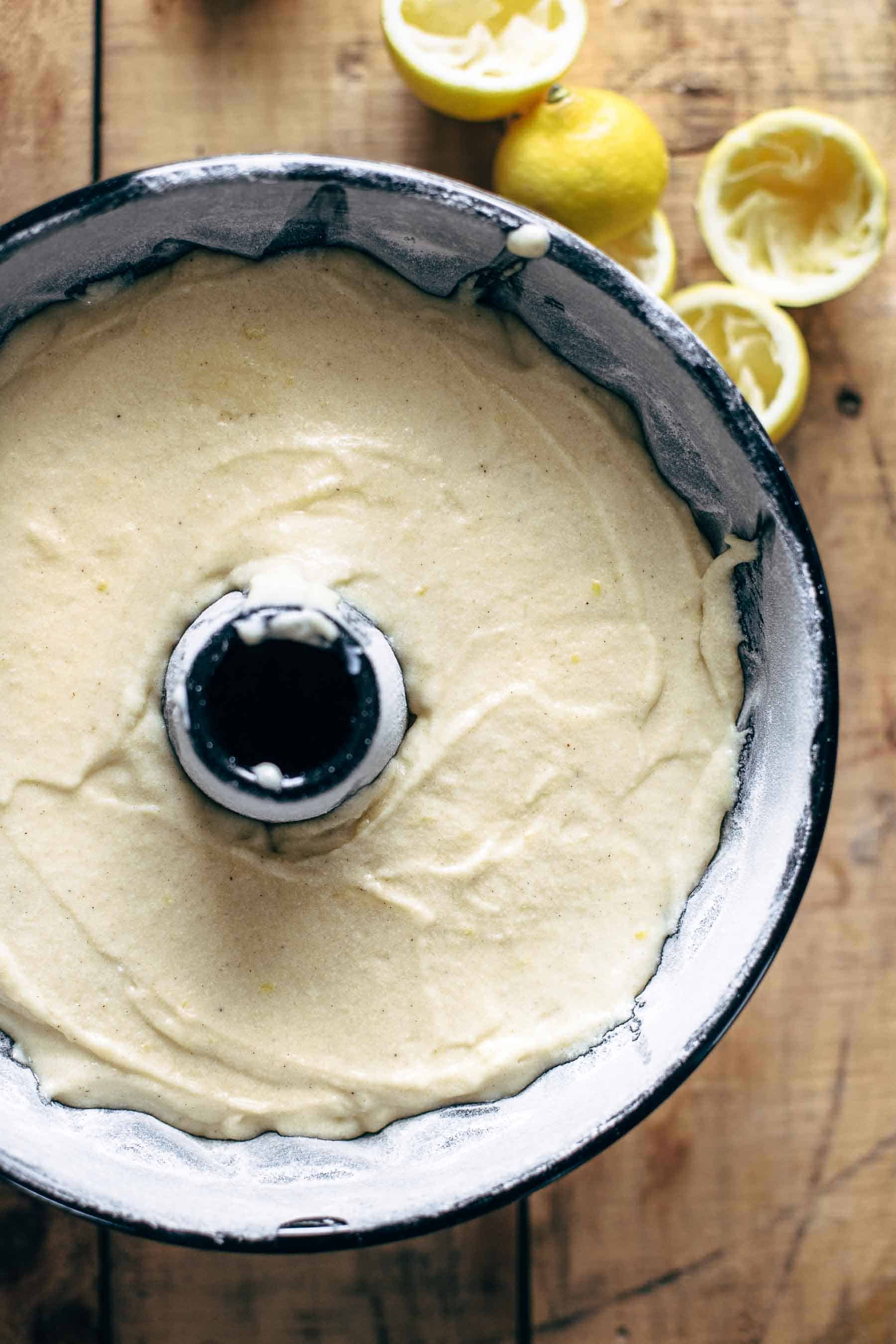 Cream Cheese Swirled Lemon Bundt Cake Recipe