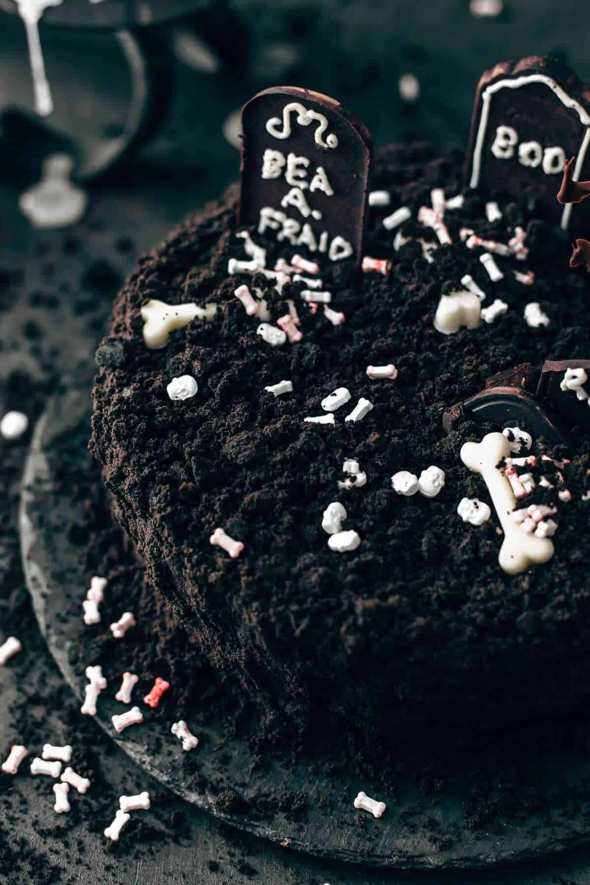 Death-By-Chocolate Halloween Cake Recipe