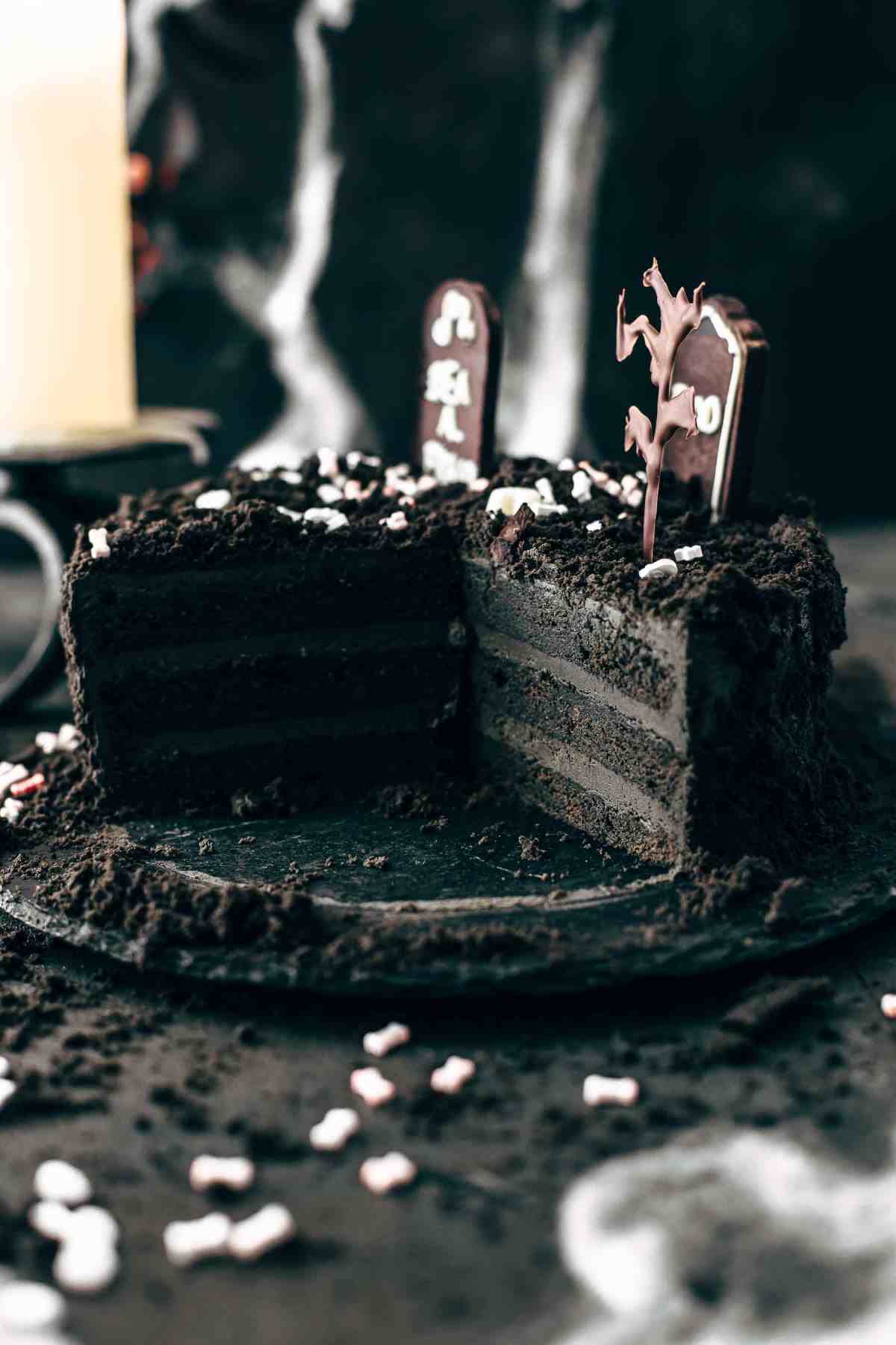 Death-By-Chocolate Halloween Cake Recipe