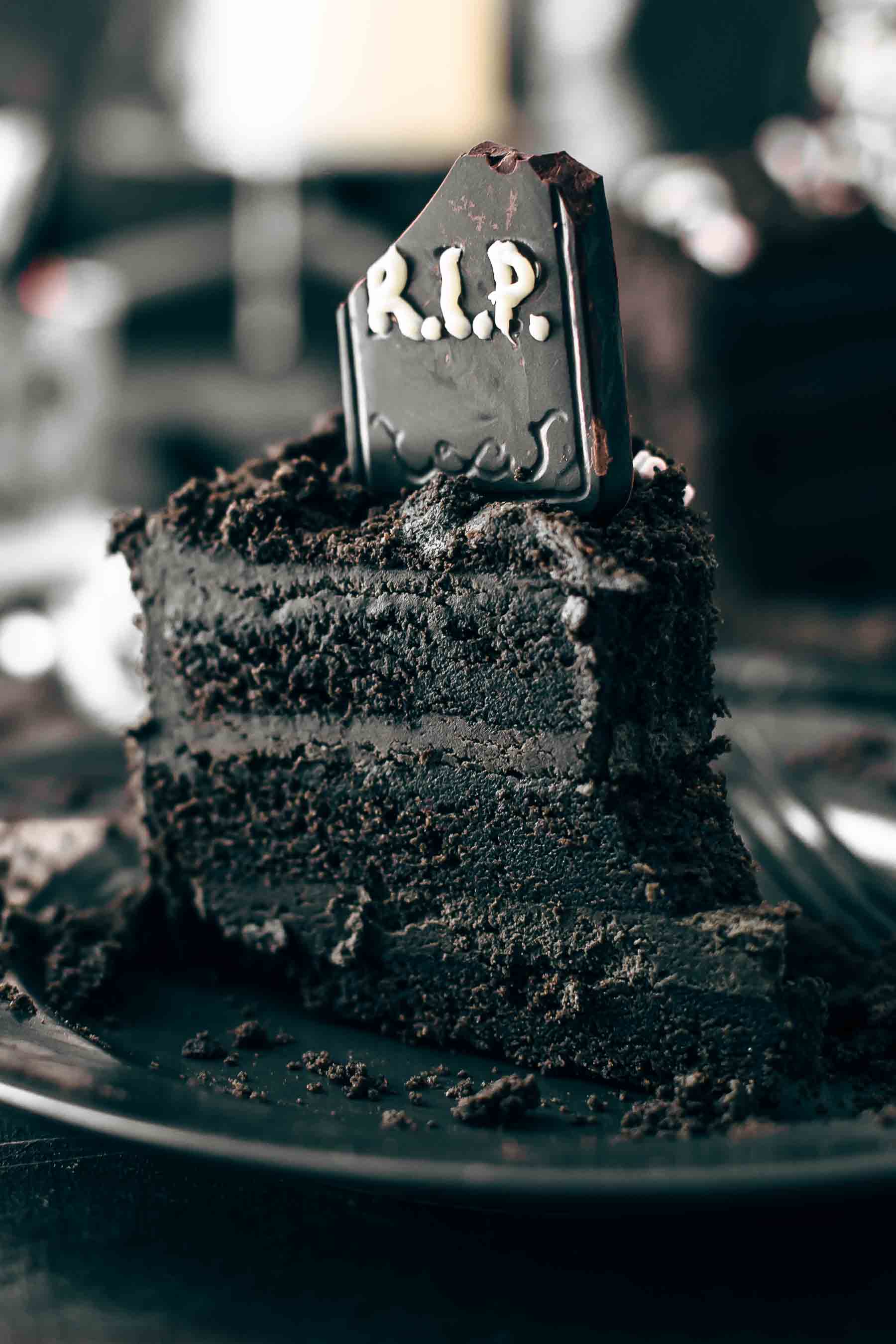 Death-By-Chocolate Halloween Cake Recipe