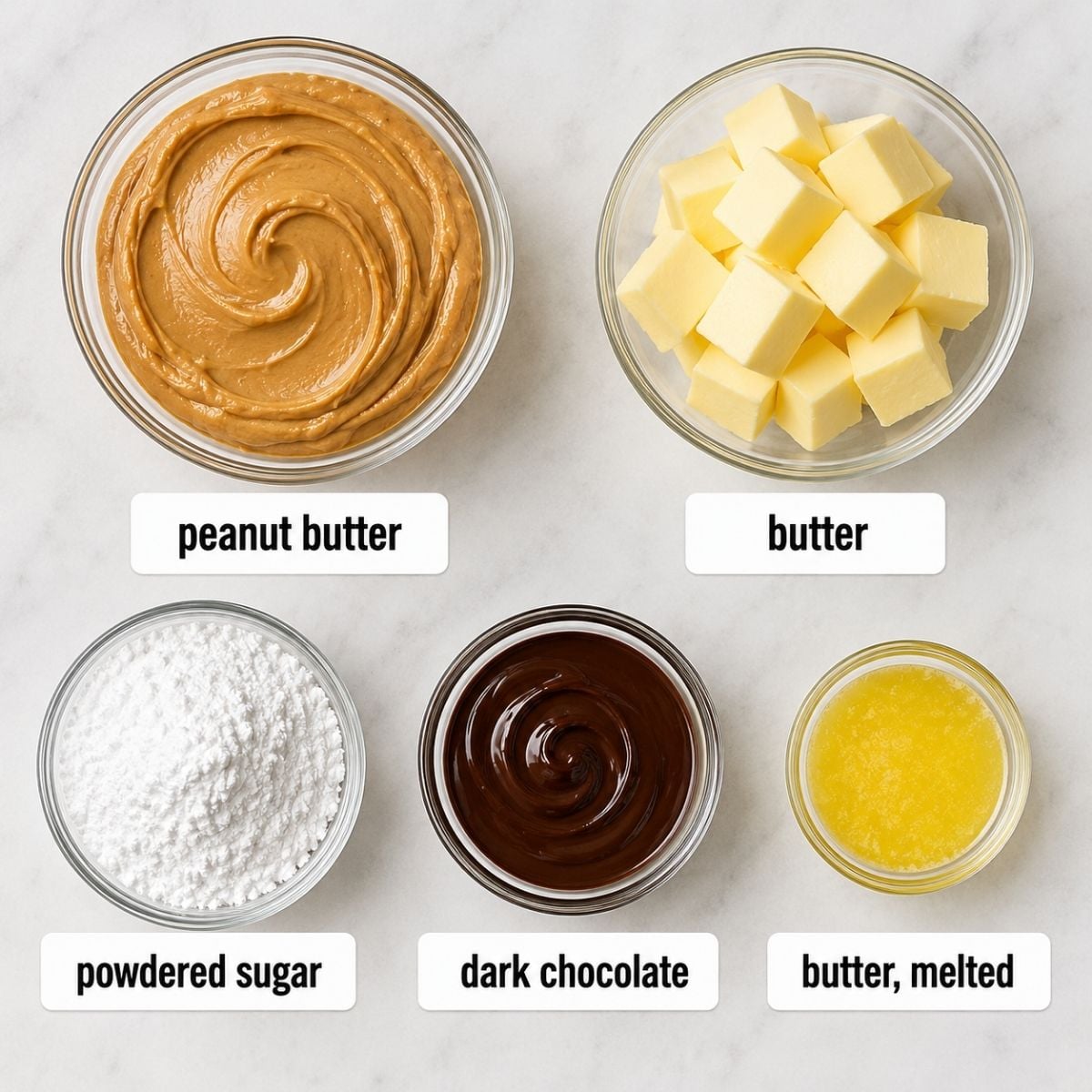 easy chocolate peanut butter fudge ingredients