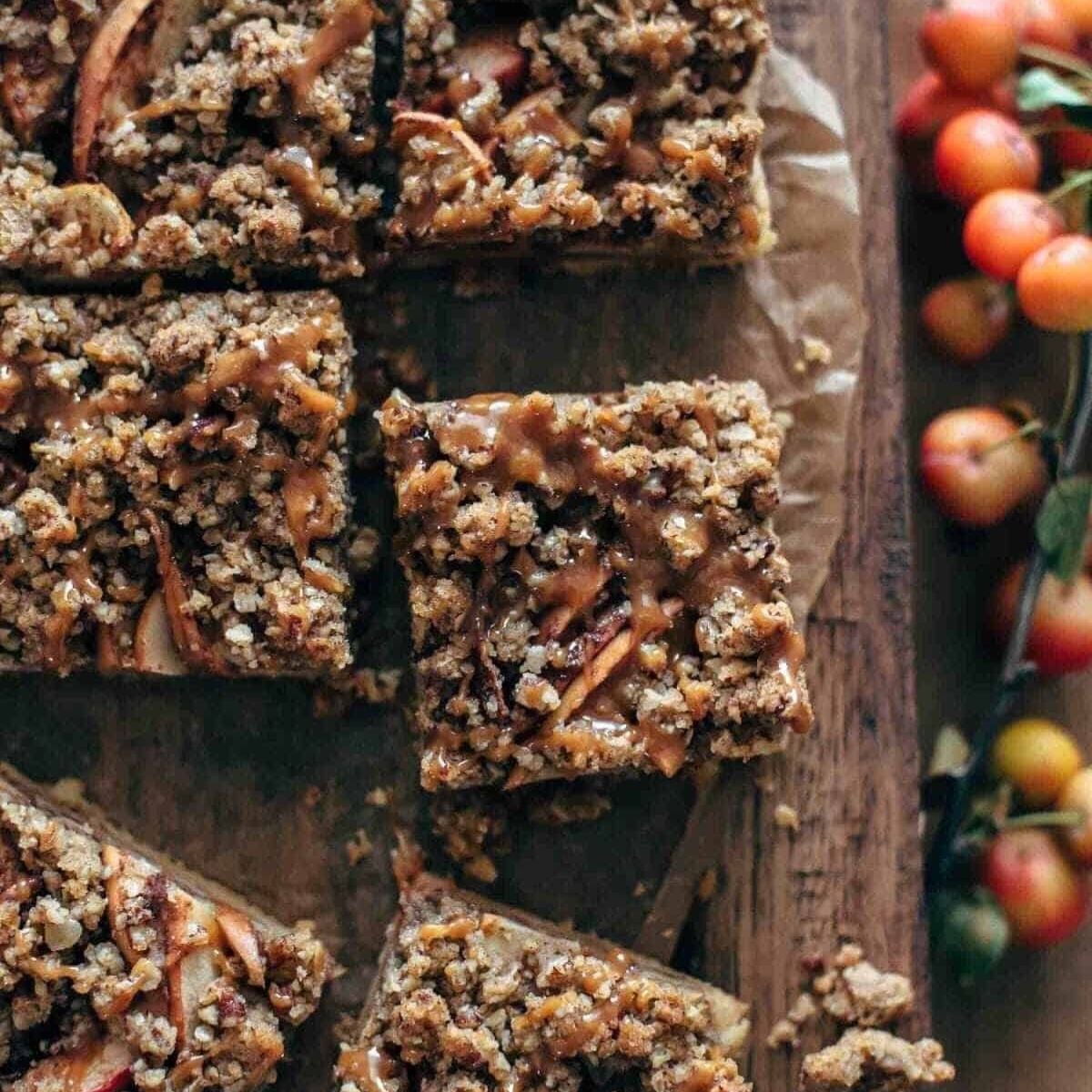 apple pecan bars