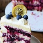 Lemon Blueberry Cake Sensation