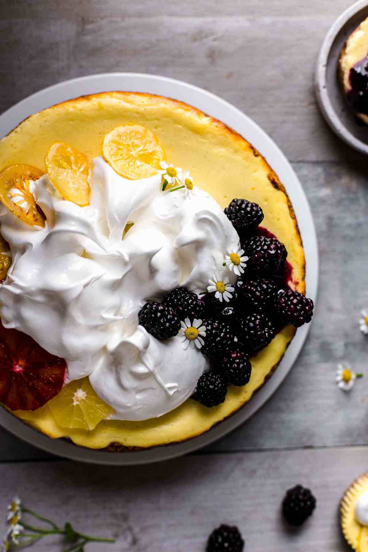 How to decorate Lemon Cheesecake