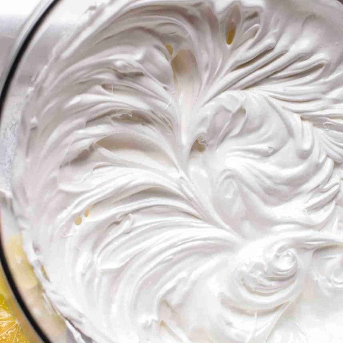 Meringue completed