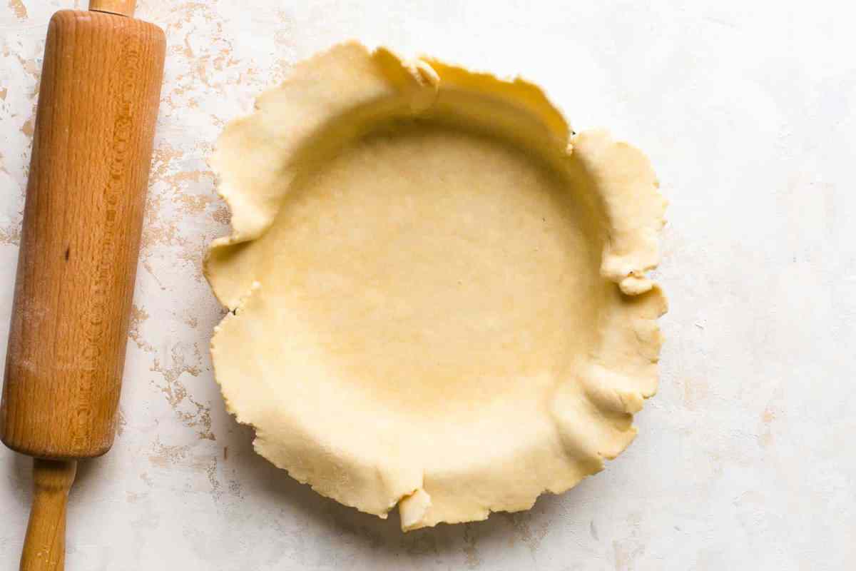pie crust in a pan