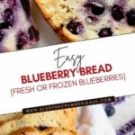 Blueberries in Bread Recipe