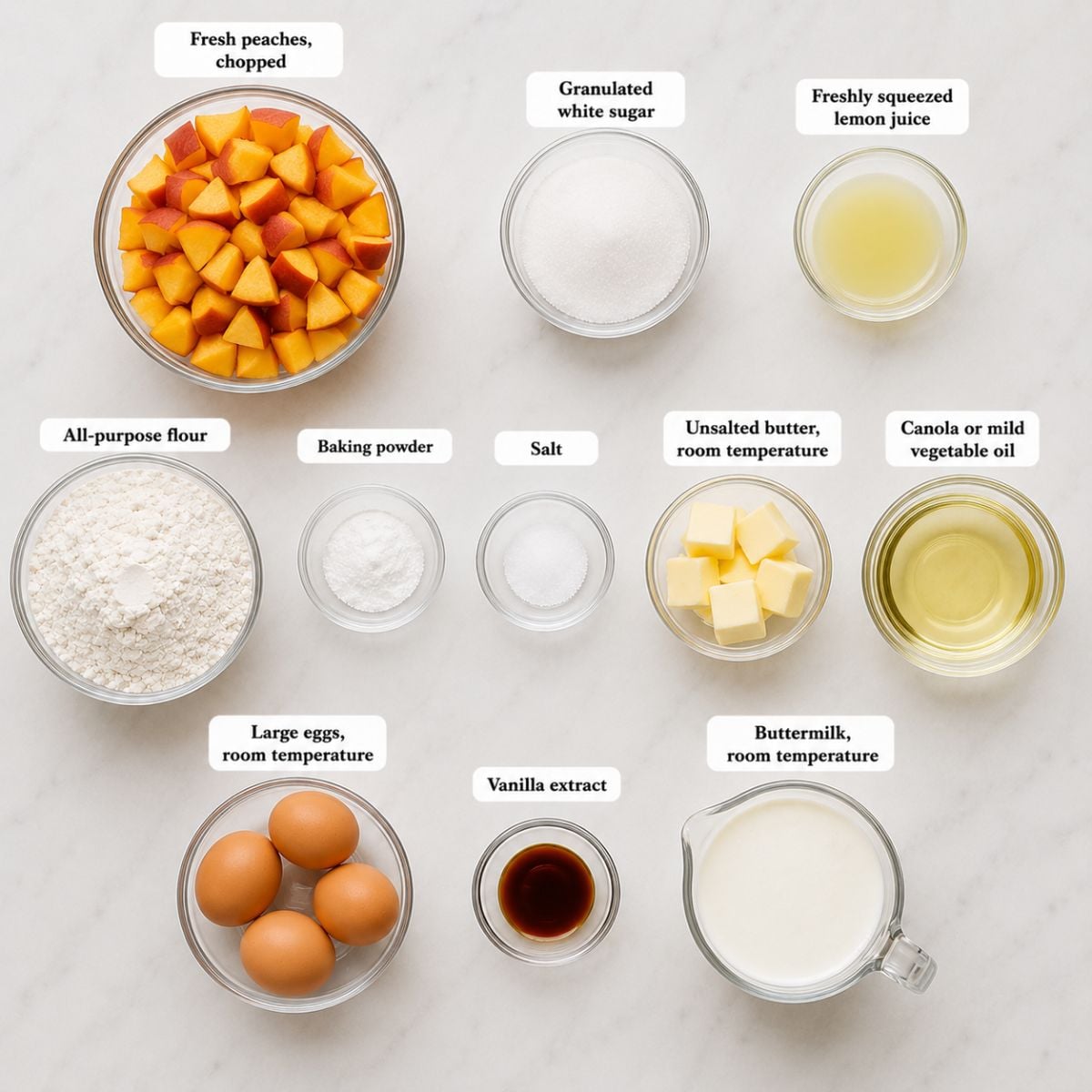 peaches and cream cake ingredients