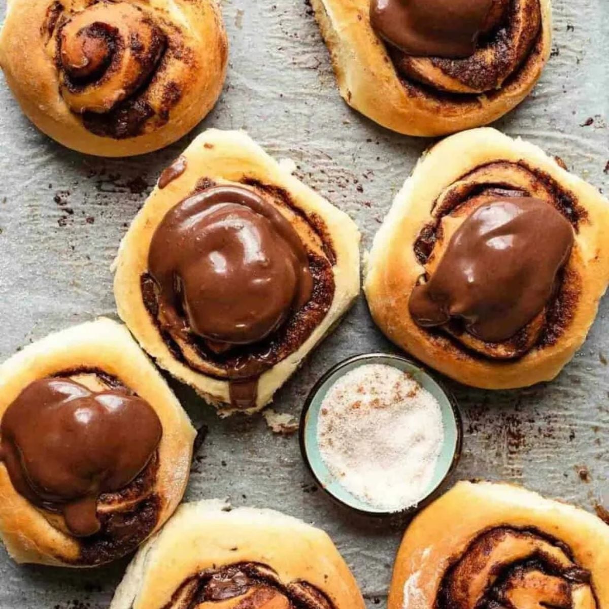 homemade chocolate rolls recipe