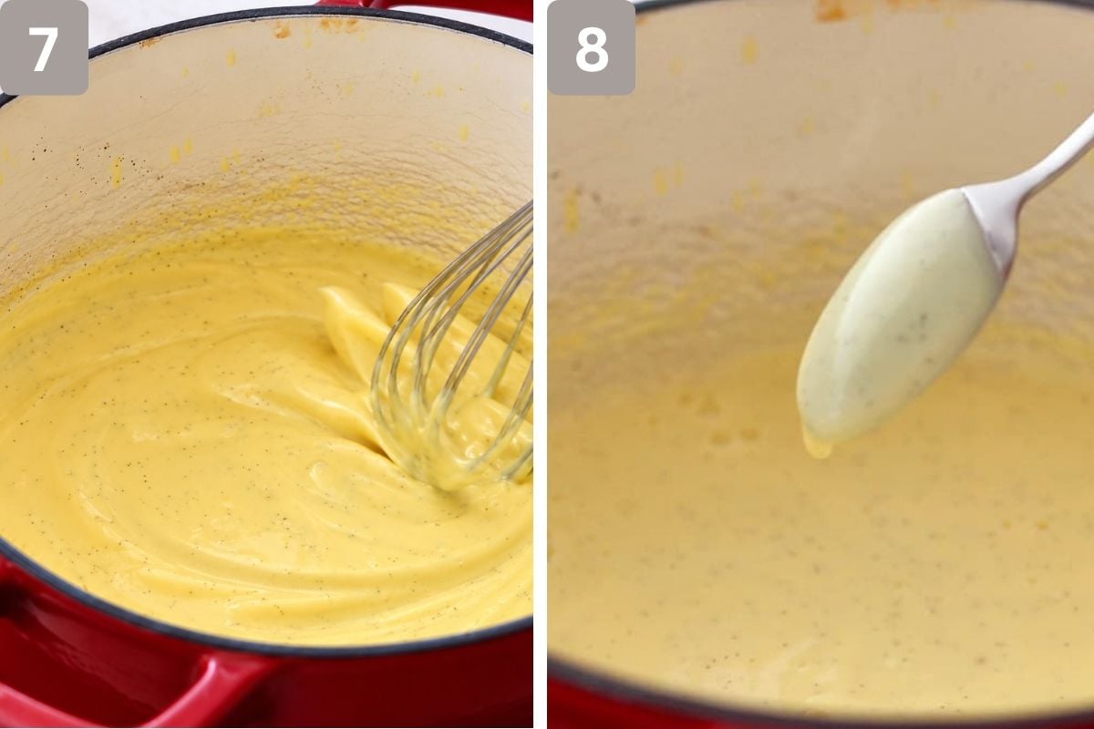 mixture cooked until ready