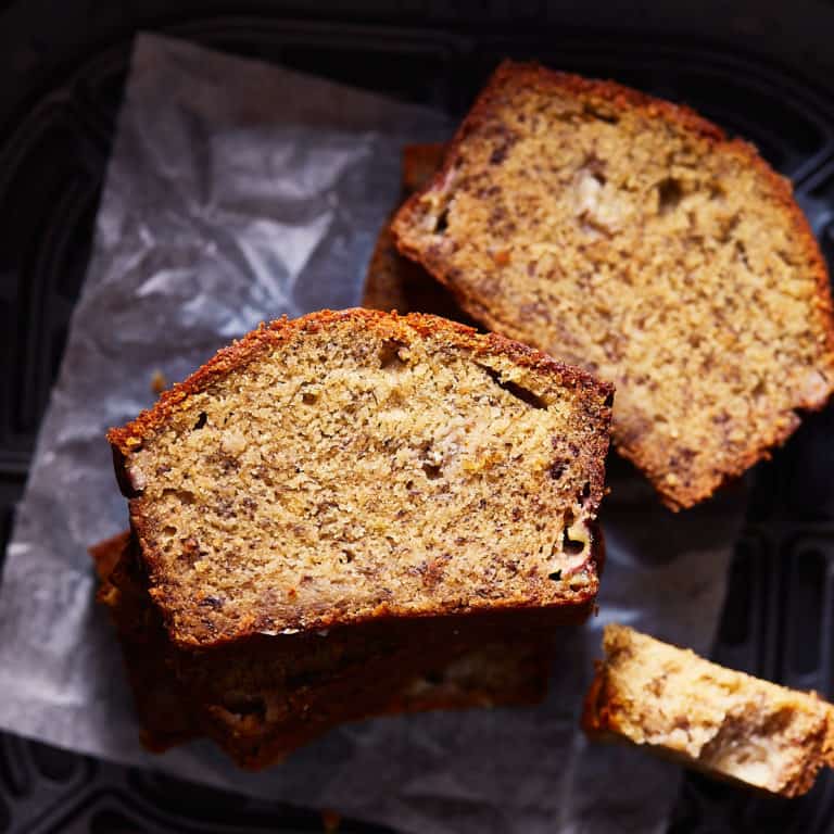 Air Fryer Banana Bread - Also The Crumbs Please