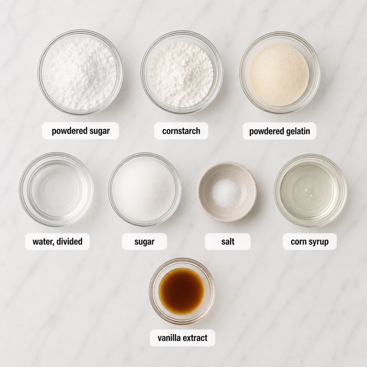 homemade marshmallows recipe ingredients