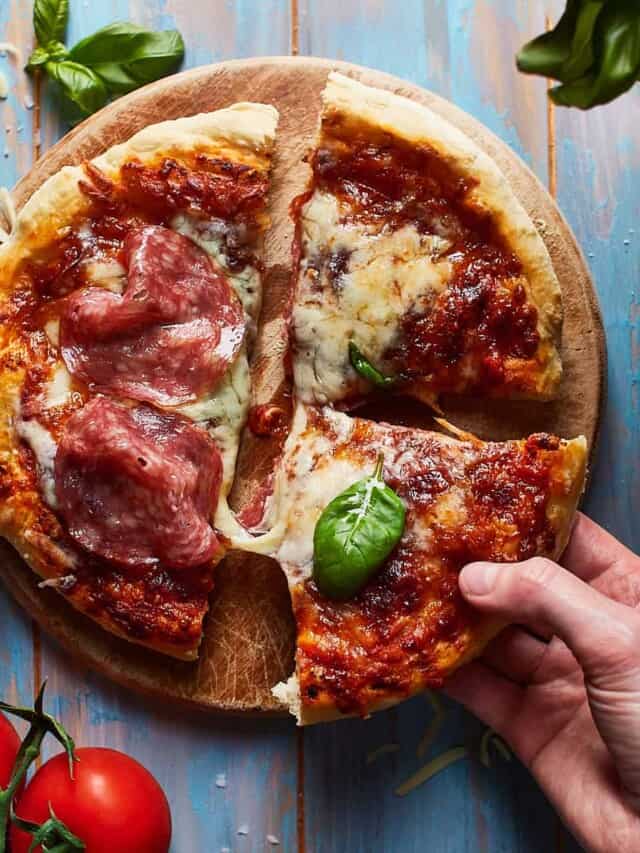 Easy Air Fryer Pizza From Scratch (Dough Recipe Included)