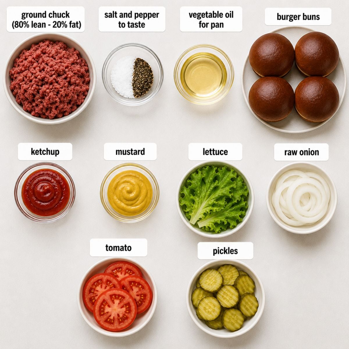 how to make hamburger patties from Scratch ingredients