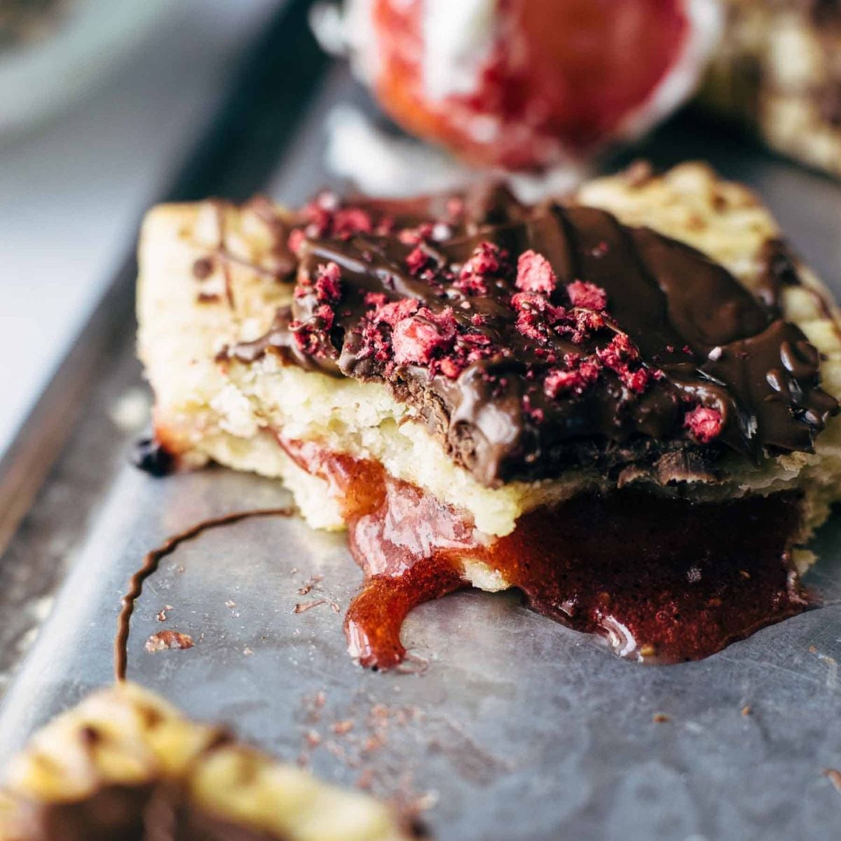 homemade pop tarts with Strawberries