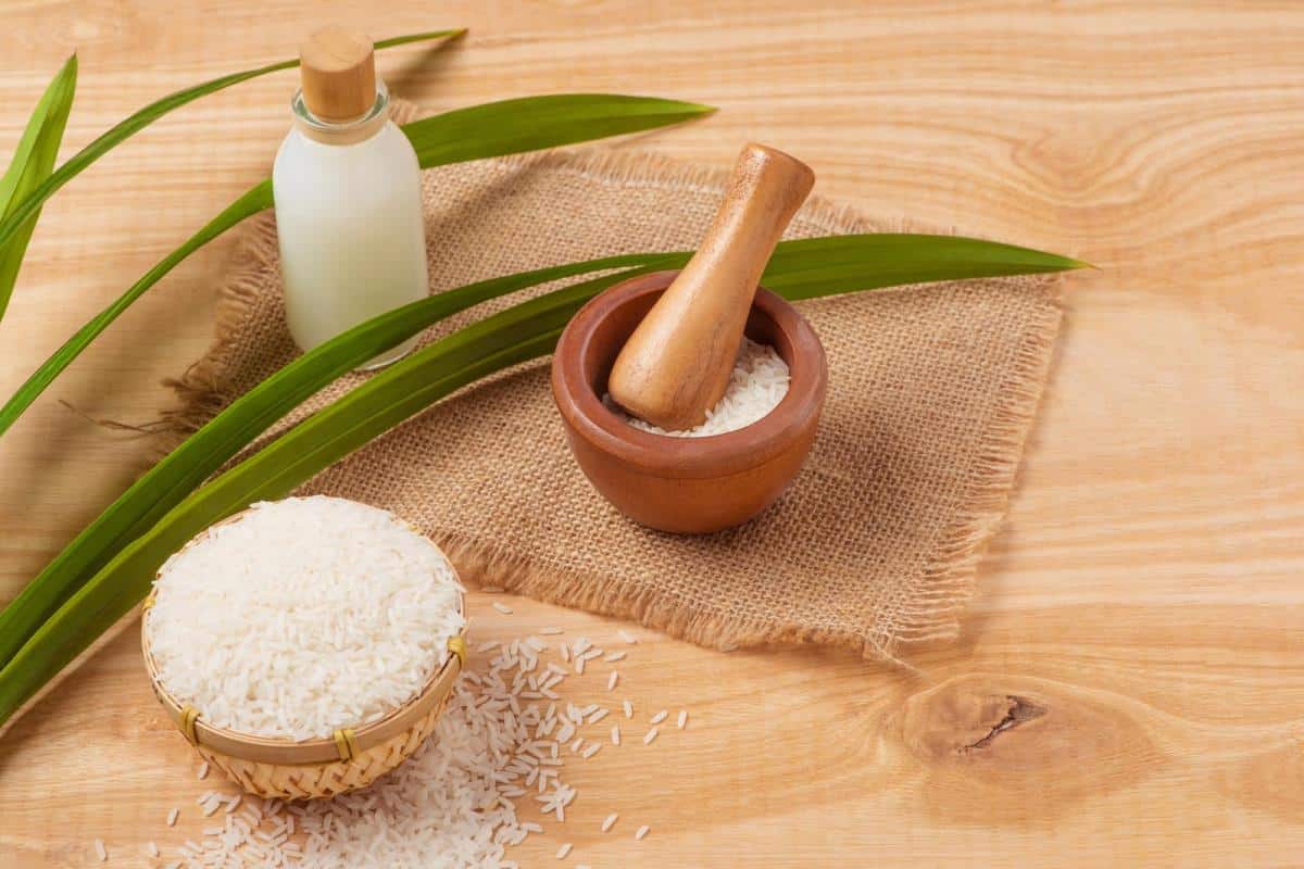 rice milk-based vegan cream substitute