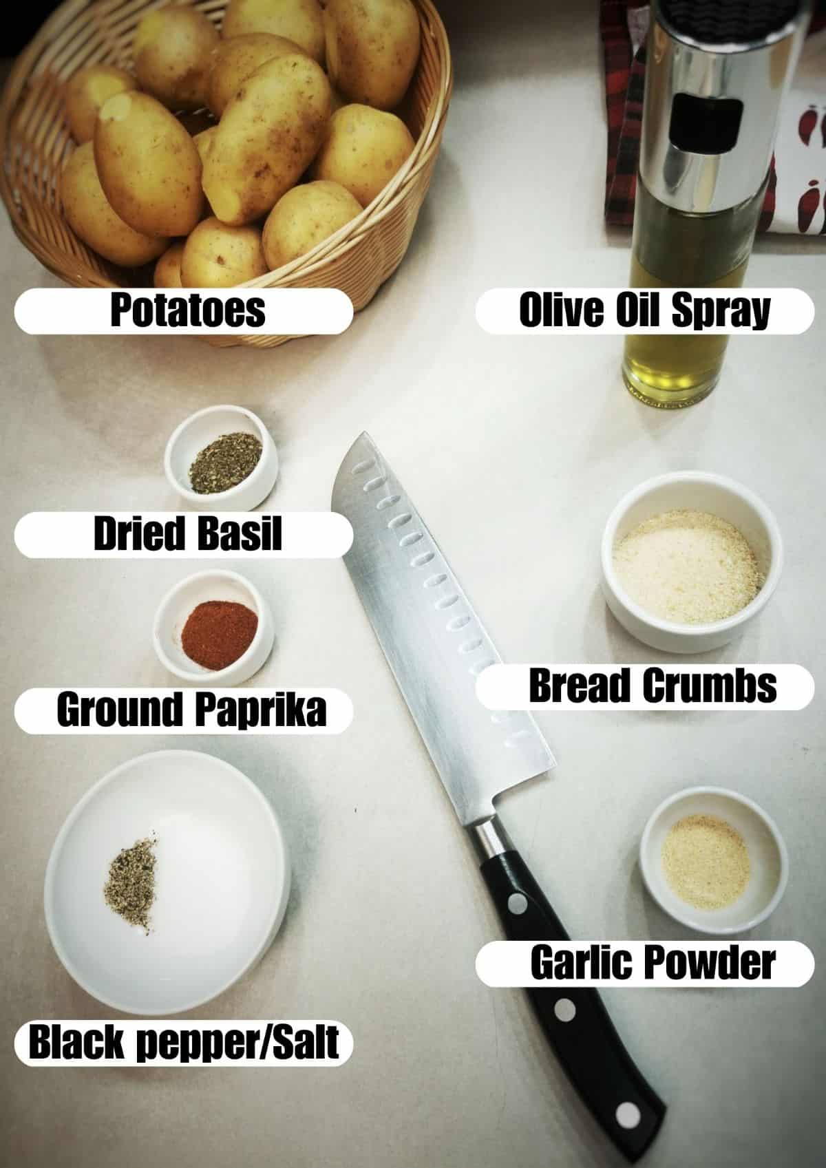 air fryer baby potatoes ingredients