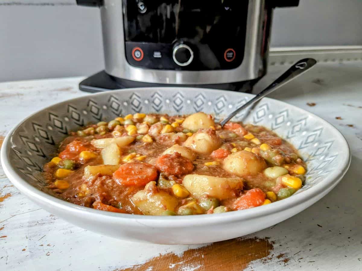 one-pot corned beef hash in the ninja foodi smartlid multi-cooker