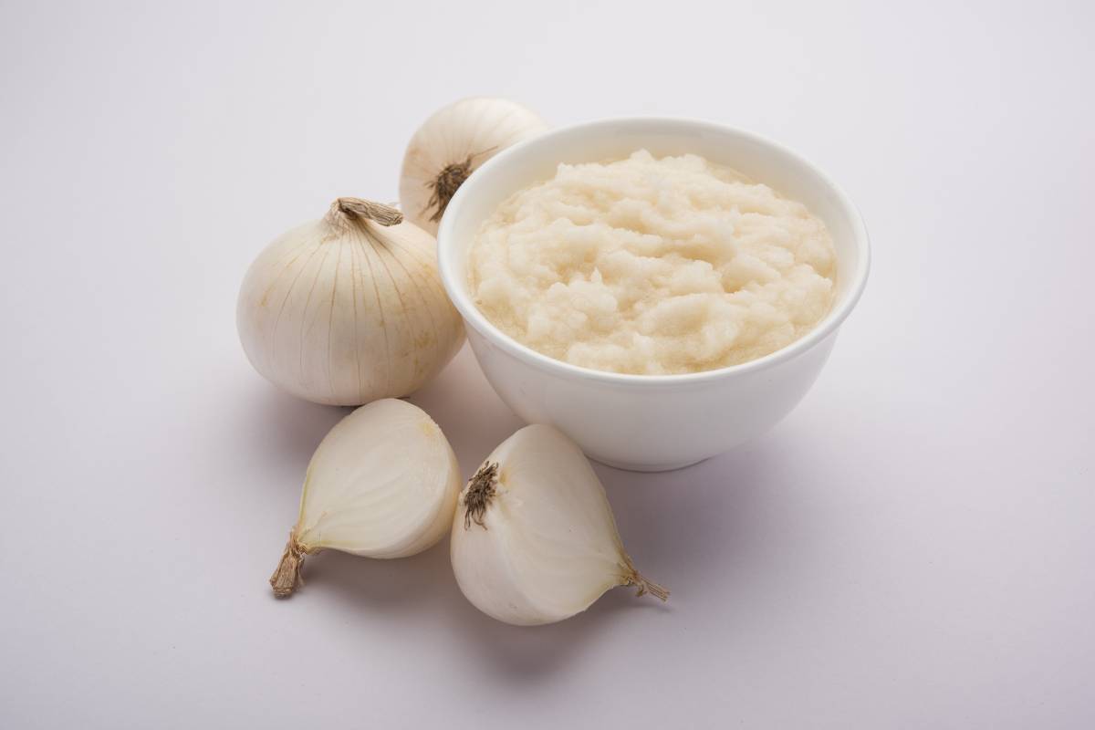 onion paste as an onion powder substitute