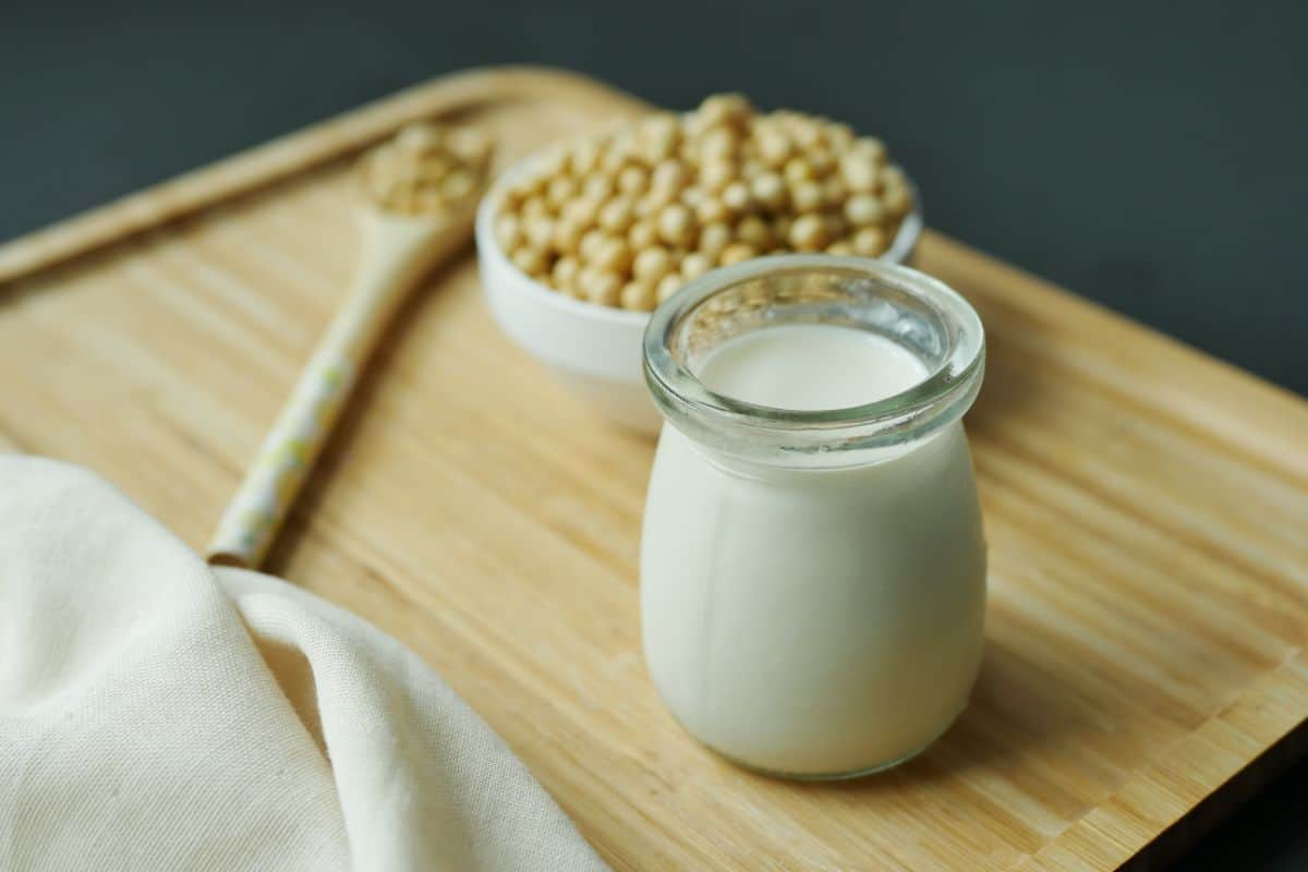 soy milk as a vegan whole milk substitute
