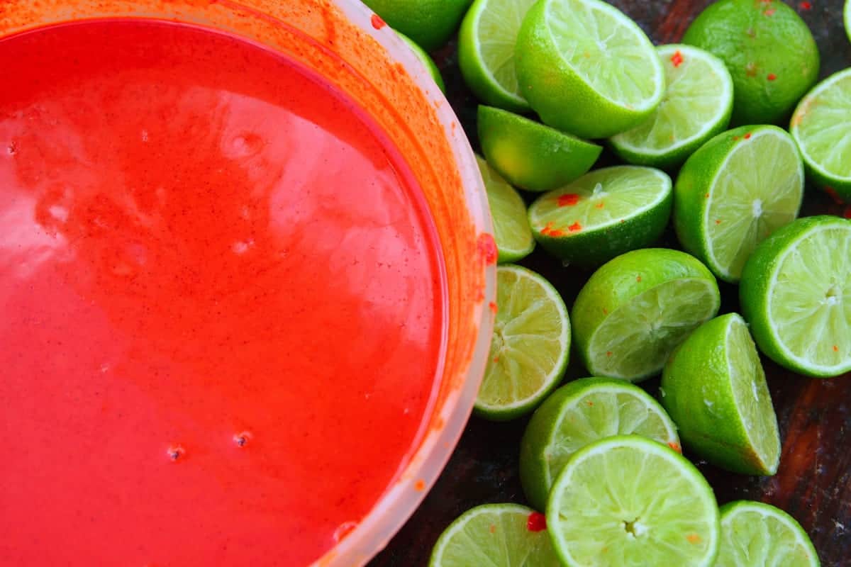 achiote paste with lime