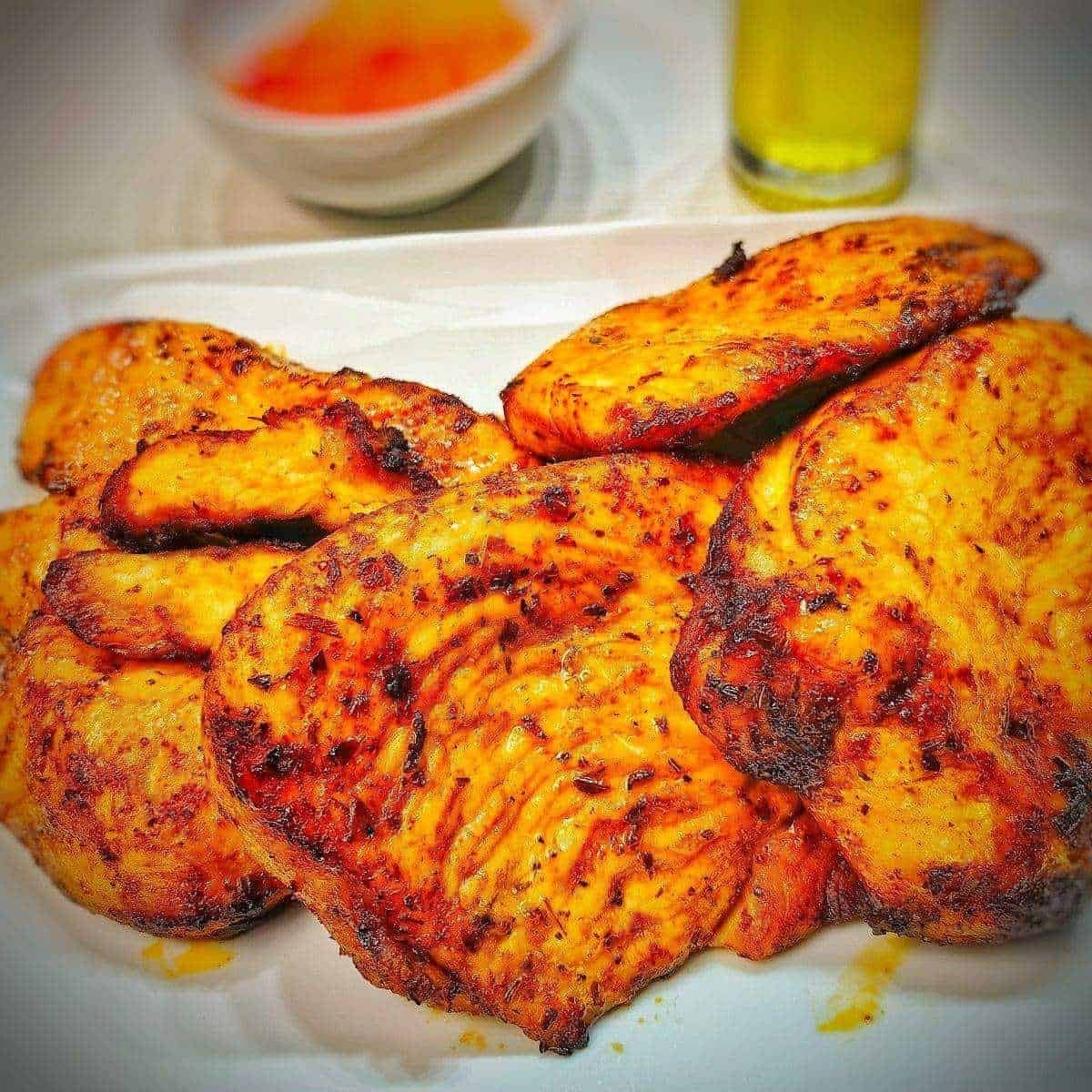 Final product boneless marinated turkey