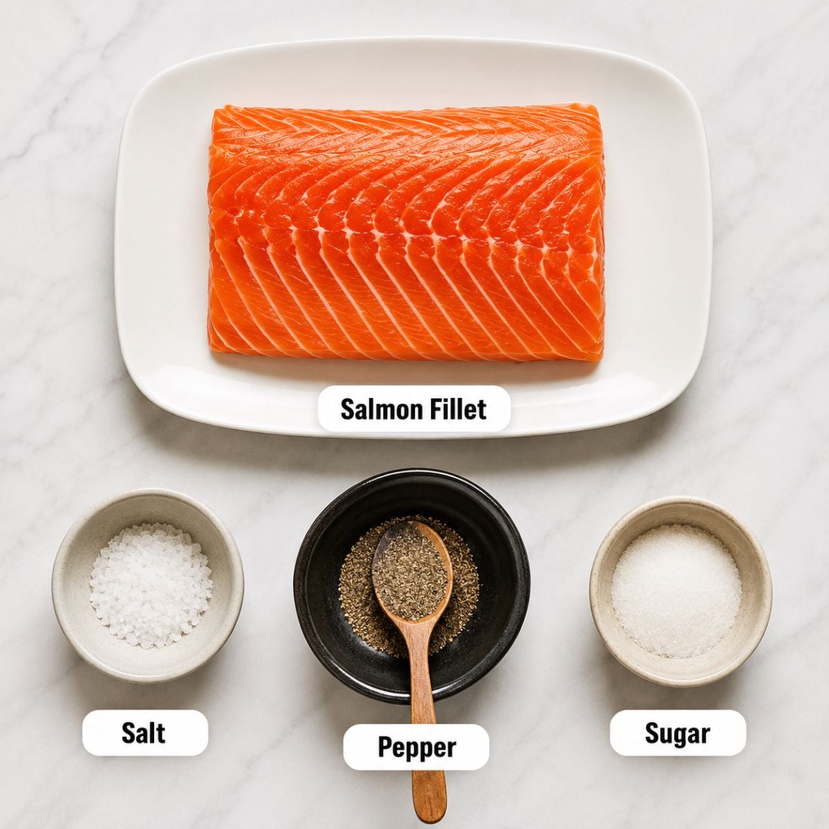 Air fryer salmon fillet ingredients