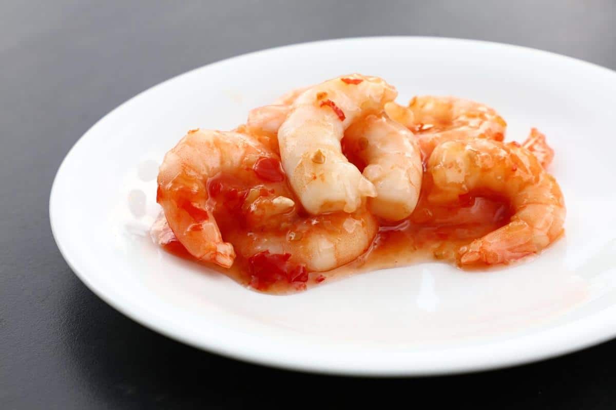 Shrimps With Chili Sauce