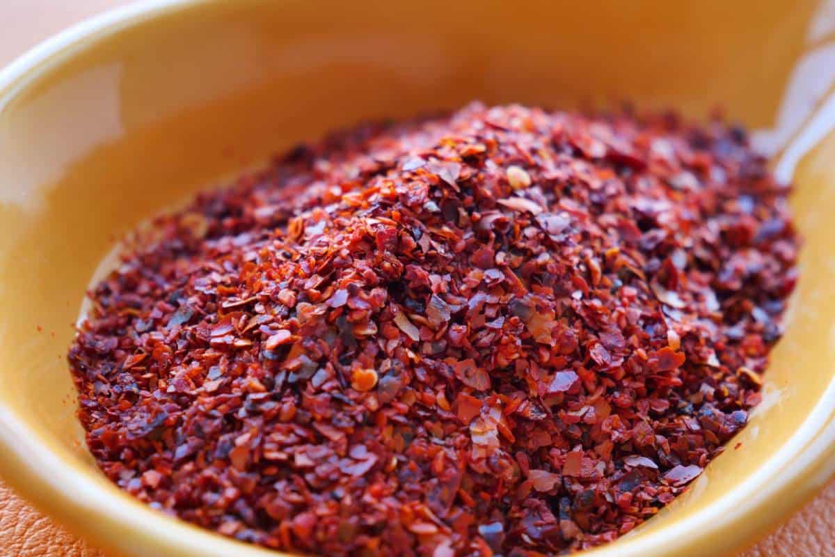 crushed red pepper flakes