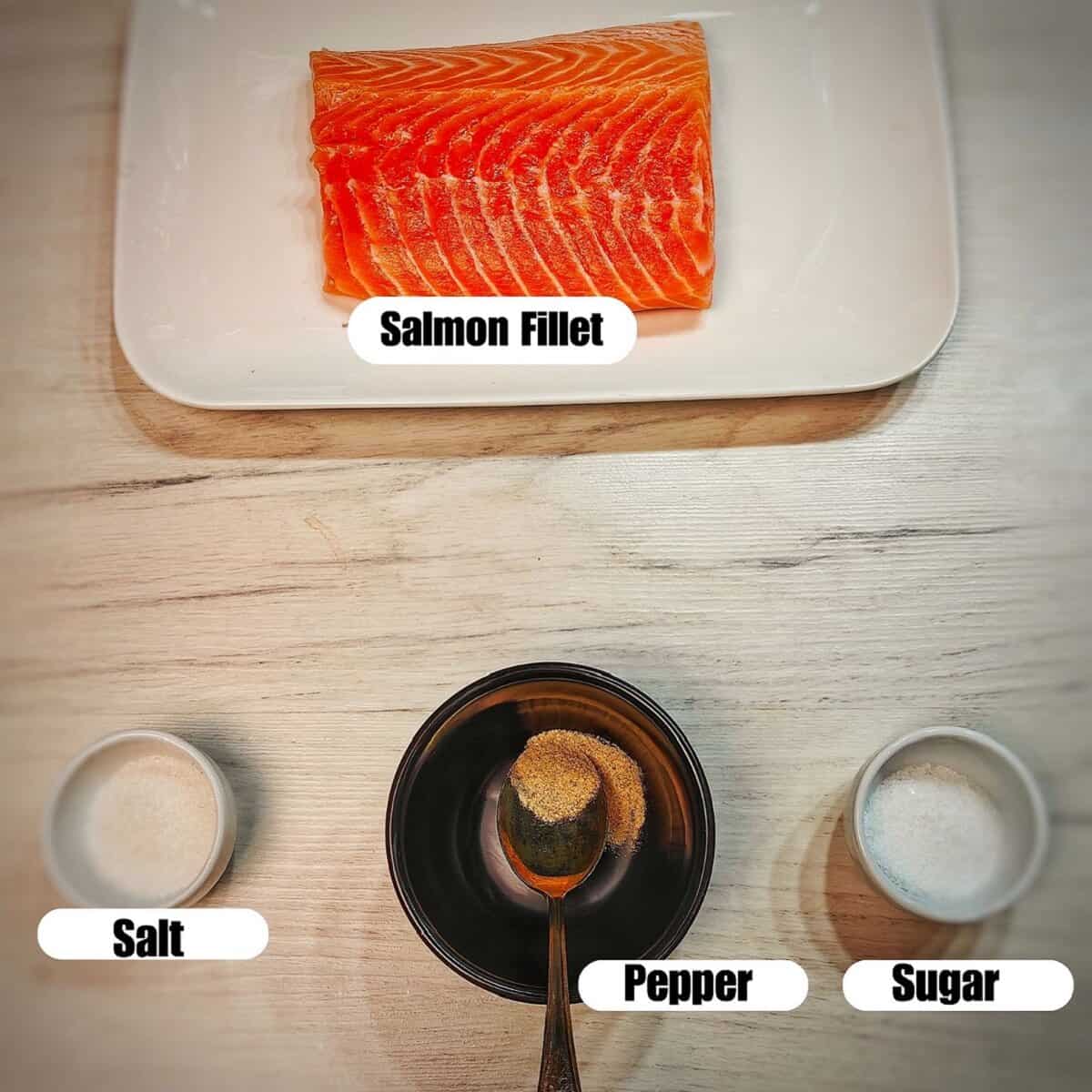 air fryer salmon fillet ingredients