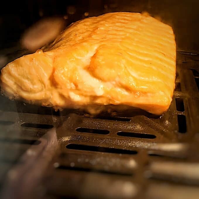 cook the salmon for 8-10 minutes