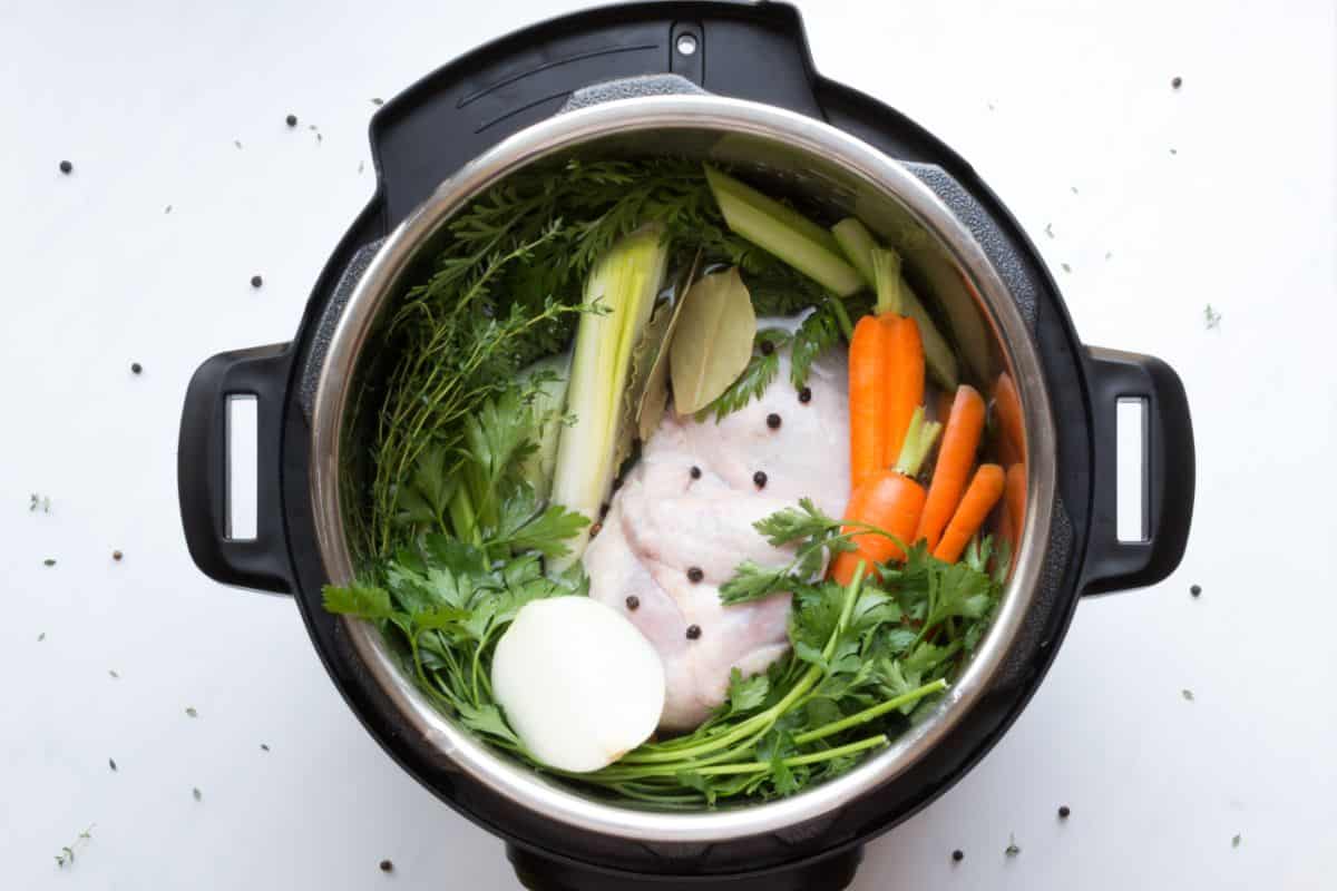 cooking in a pressure cooker