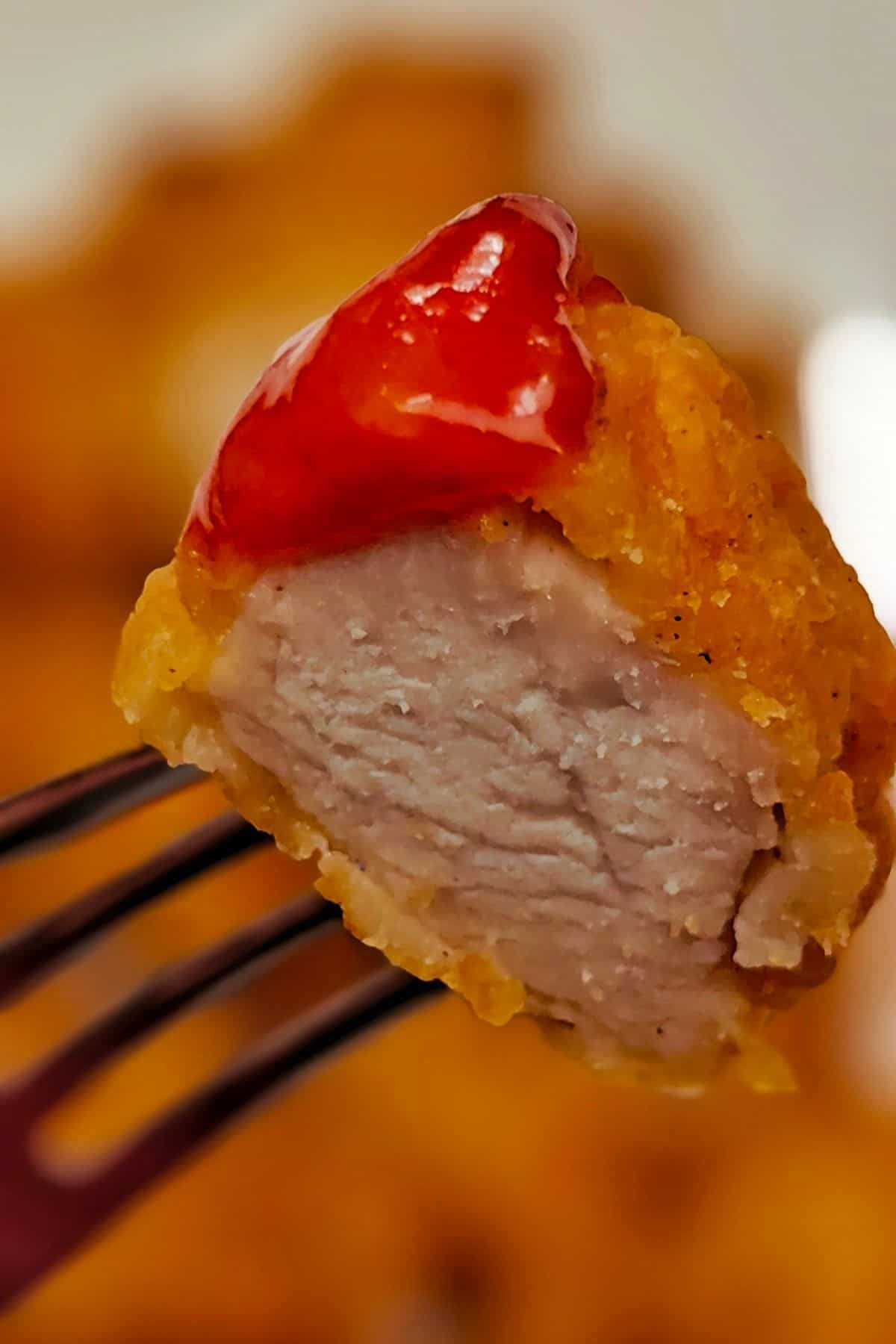 fried chicken ready to be served