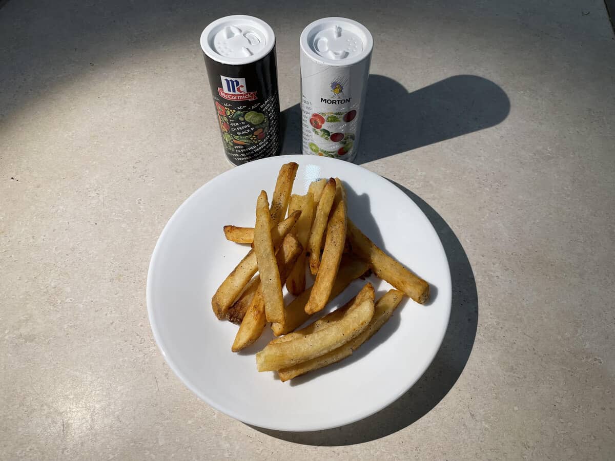 salt and pepper for fries