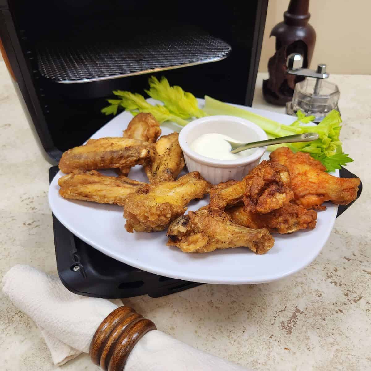 how to reheat wings in an air fryer