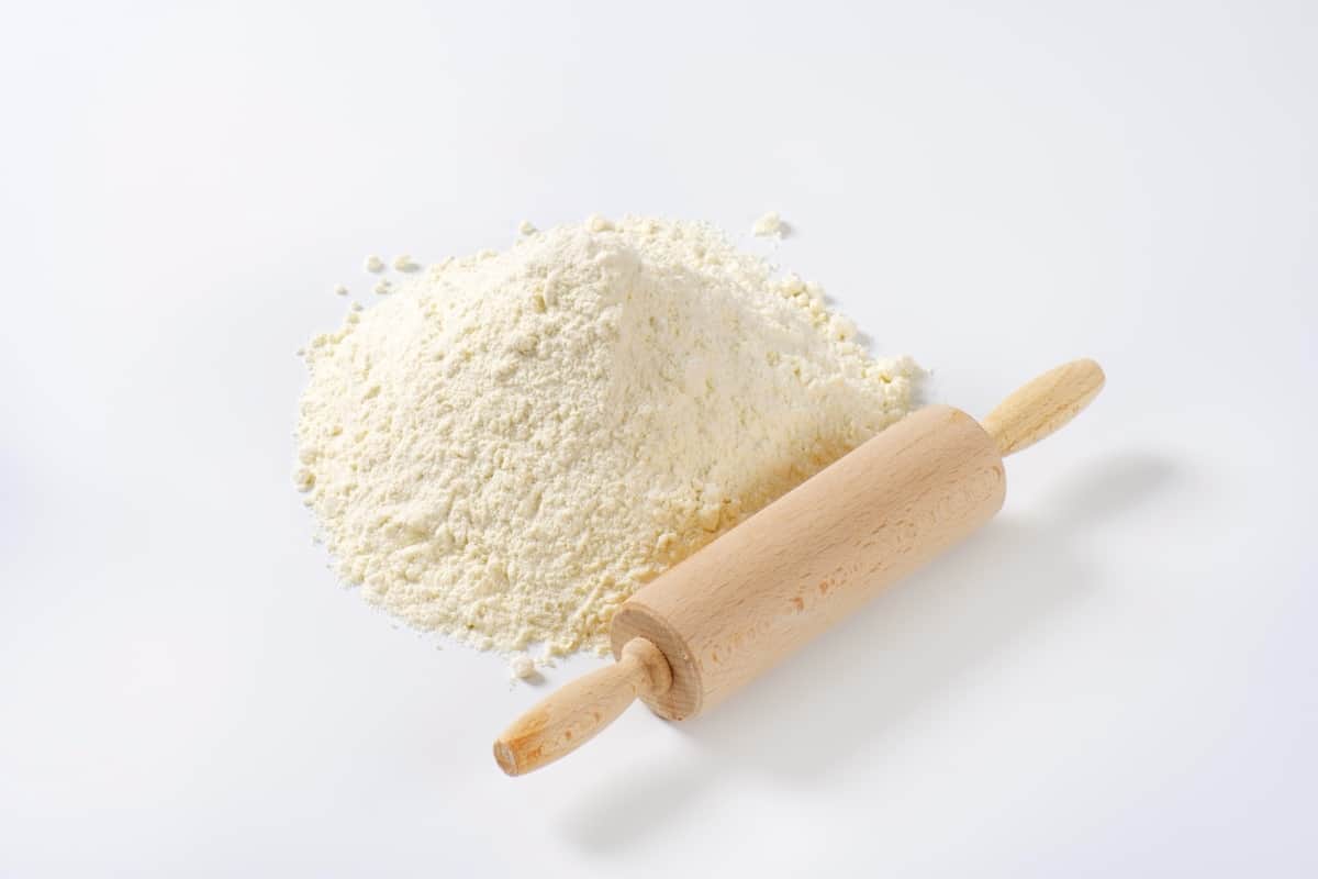 all-purpose flour and rolling pin