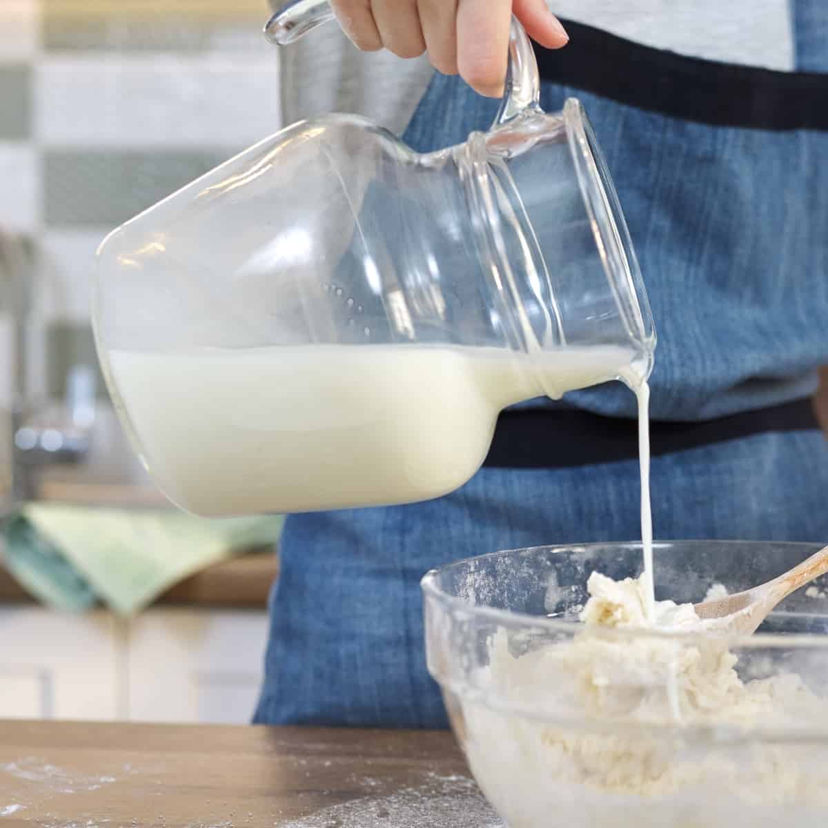 milk in baking