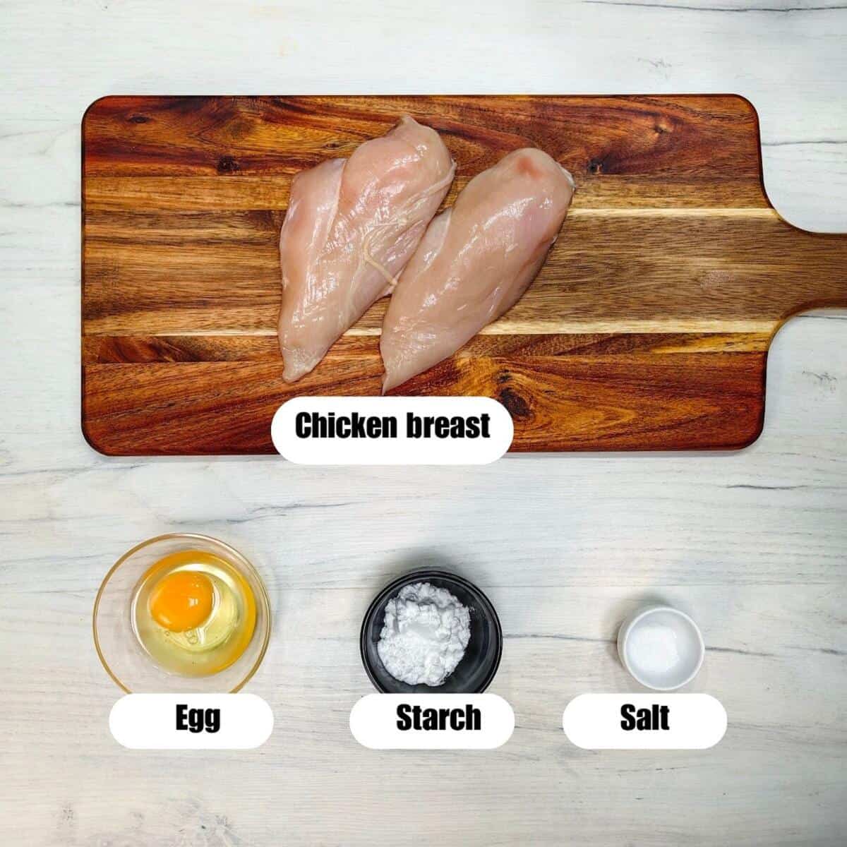 air fryer chicken breast ingredients