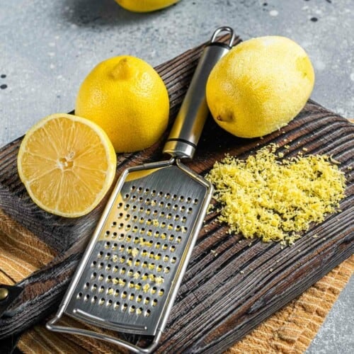 lemon zest