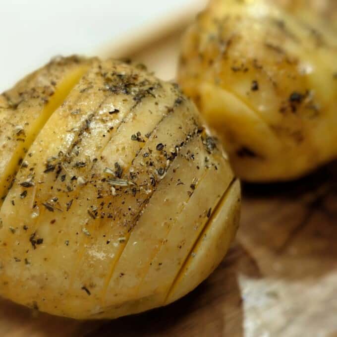 potatoes seasoned with herbs and spices