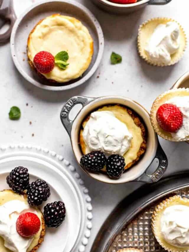 Mini Cheesecakes (New York-Style: Cute and Delicious