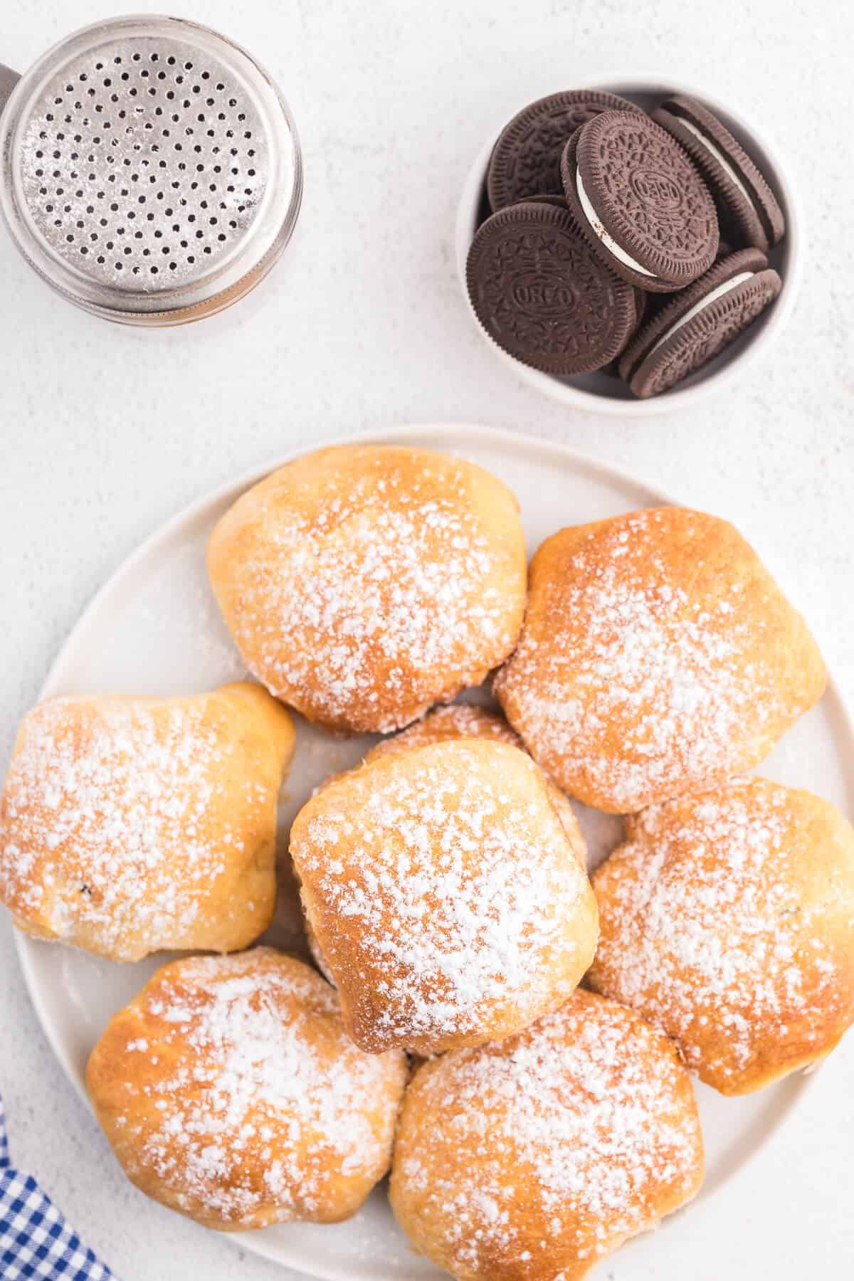 air fryer oreos with crescent rolls
