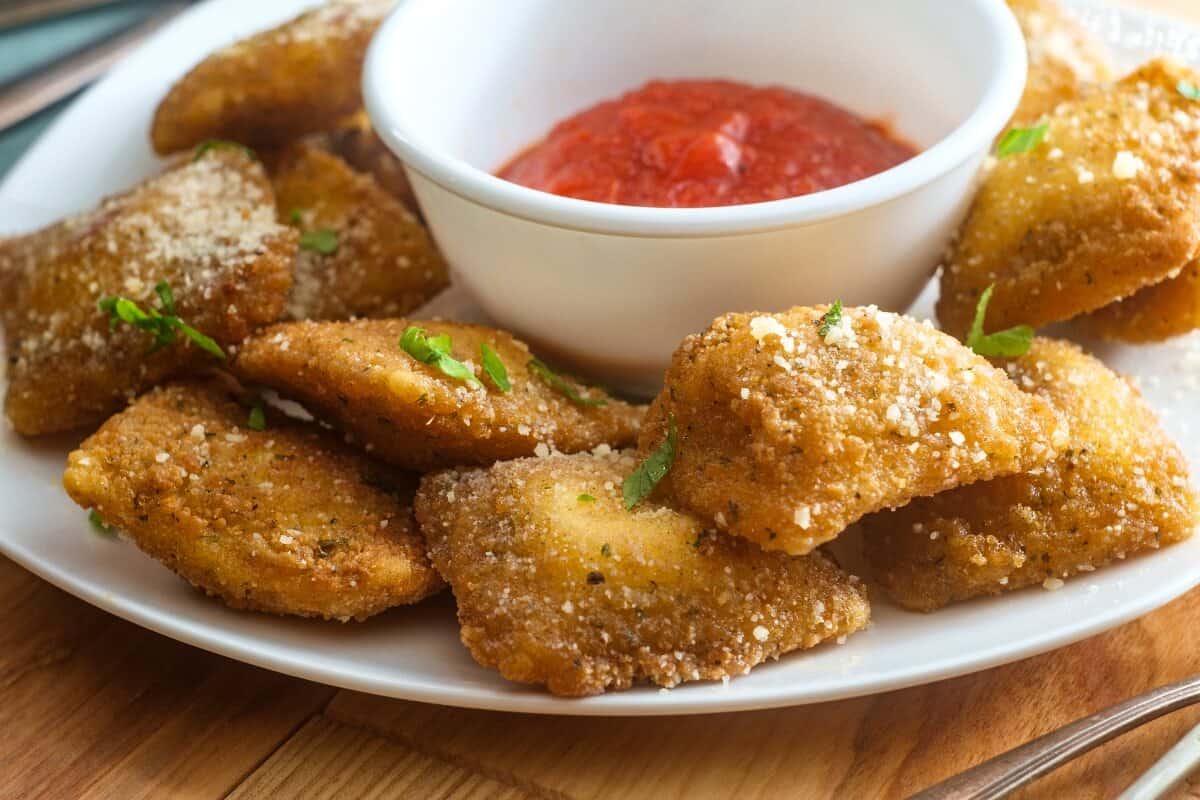 deep-fried ravioli