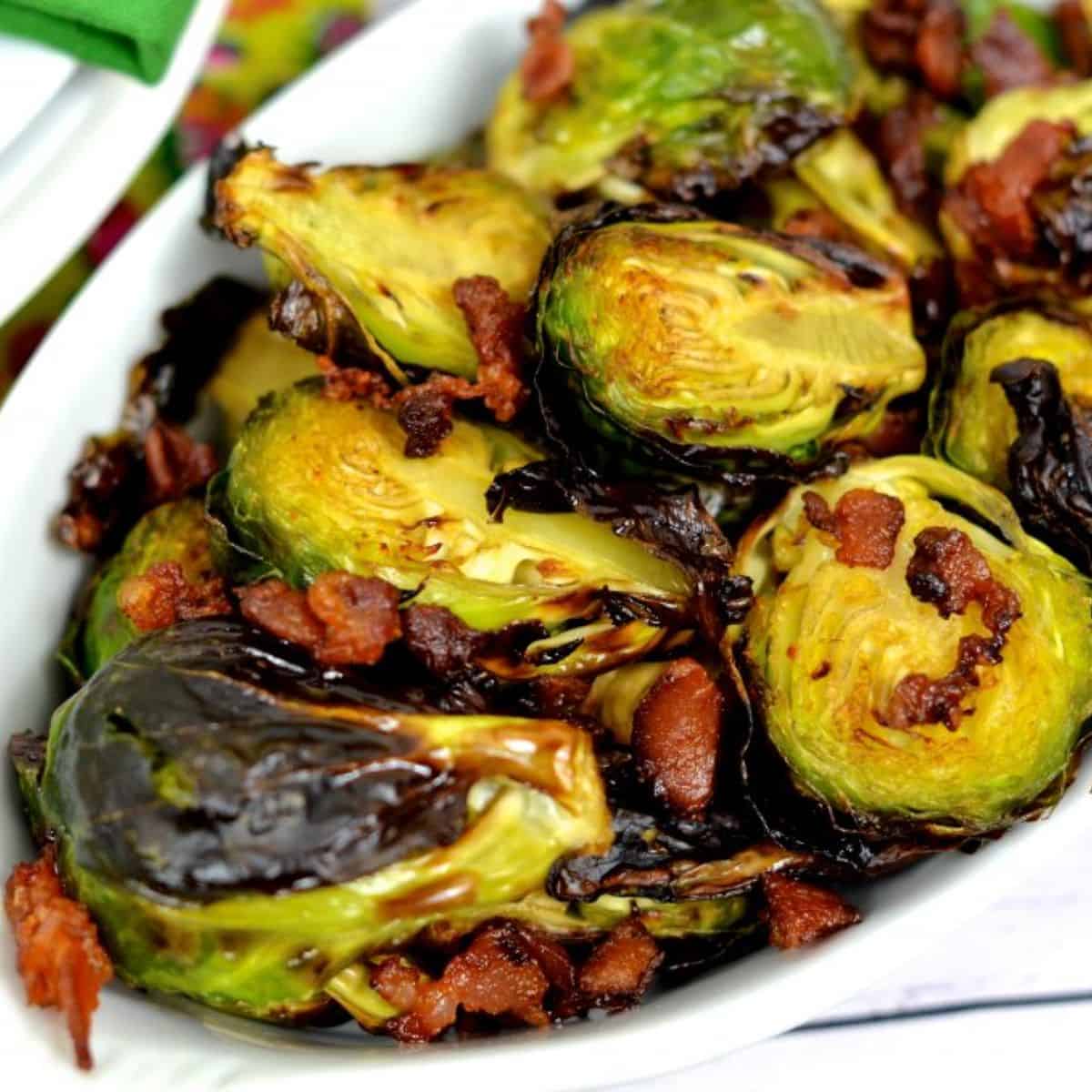 air fryer brussel sprouts